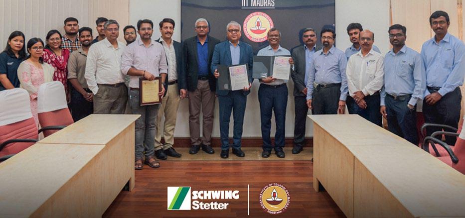 Schwing Stetter India Collaborates with IIT Madras for Sustainable Construction